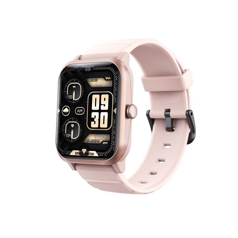 Aloura Health Tracking Smart Watch - Pink