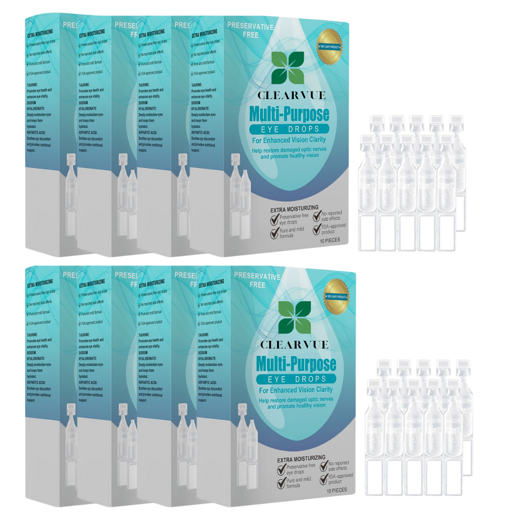 ClearVue Eye drops x 8