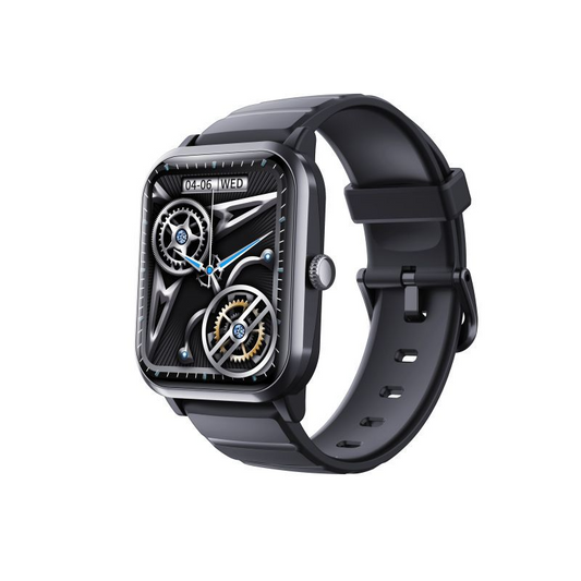 Aloura Health Tracking Smart Watch - Black