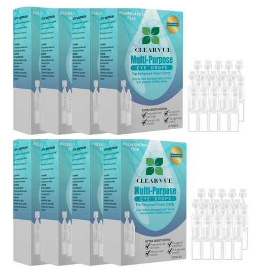 ClearVue Eye drops x 8