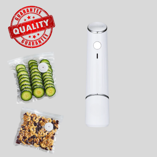 1x VacuSeal Sealer + 10 High Quality Bags (26x28)